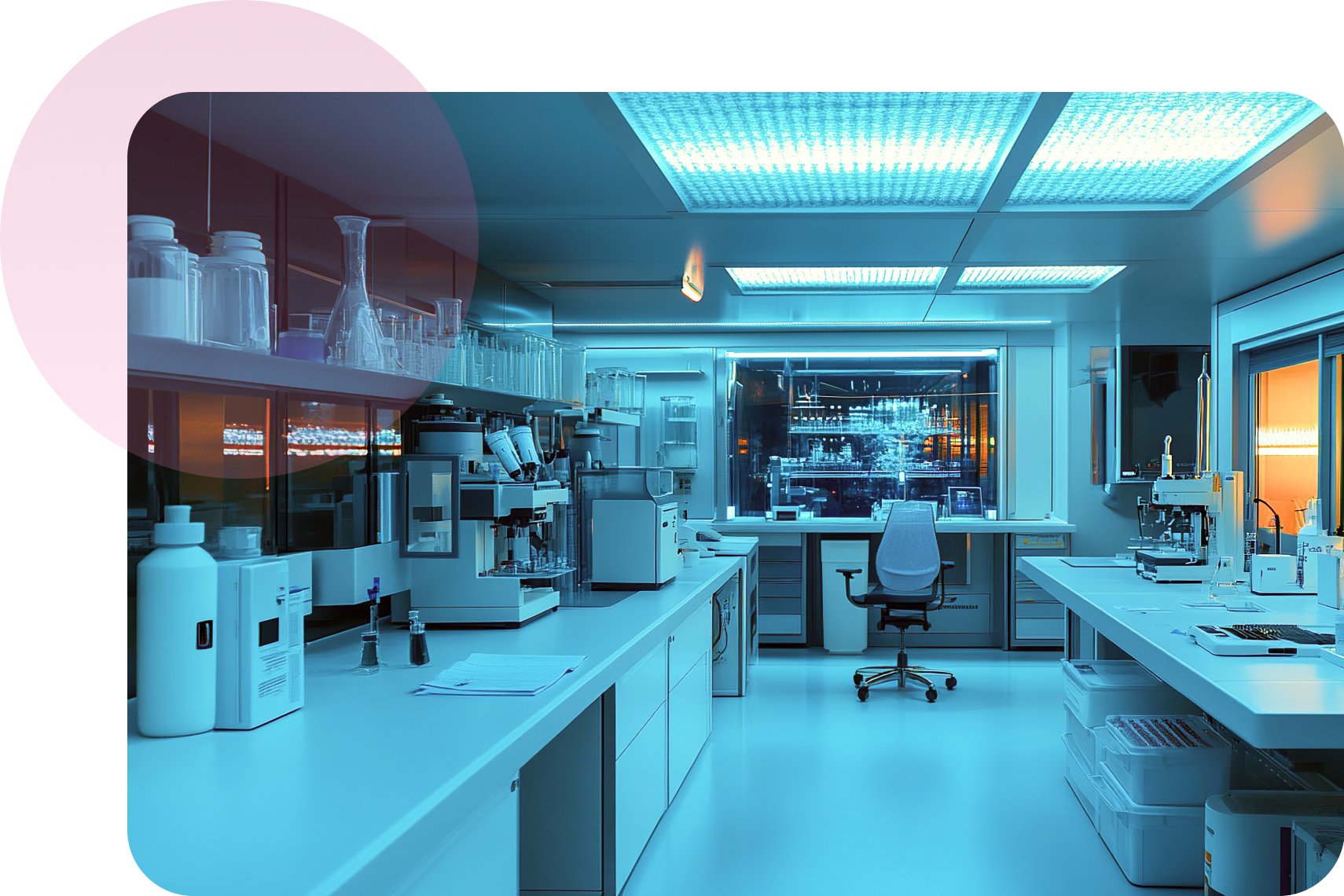 Commercial Lab Business Dashboard